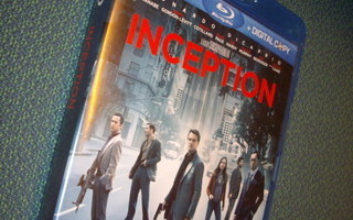 INCEPTION Blu-ray + Dvd + Digital Copy (2 levyä) Sis.pk:t