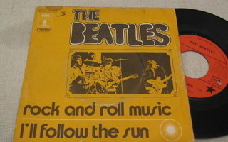 The Beatles Rock and roll music 7 45 Ranska 1974