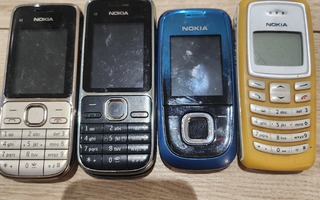 4kpl Nokia puhelinta