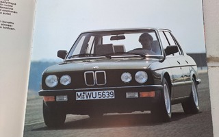 BMW 500-sarja -esite, 1985