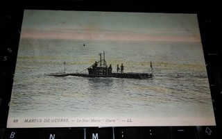 WWI Sukellusvene Postikortti PK130