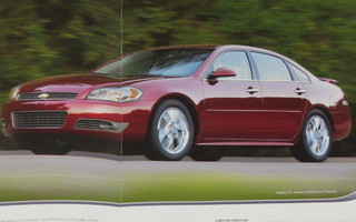 2011 Chevrolet Impala esite - KUIN UUSI - 16 sivua