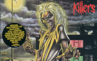 Iron Maiden: Killers -cd Enhanced (v.1998)(Uusi/muoveissa)