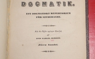 Den Evangeliskt-Lutherska kyrkans Dogmatik  1846