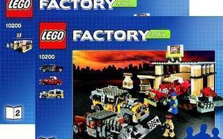 Lego Ohjekirja 10200 Custom Car Garage ( Factory )