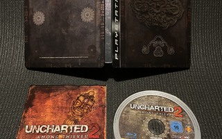 Uncharted 2 Among Thieves Platinum Steelbook EditioPS3 - CiB