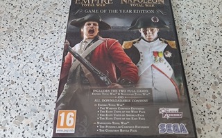 Empire Total War ja Napoleon Total War GOTY Edition (PC)