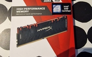 HyperX Predator DDR4 RGB 3600mhz 16gb kit.