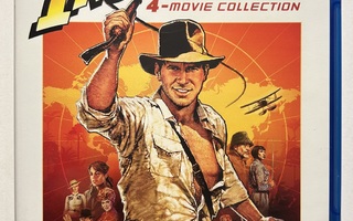 INDIANA JONES : 4 - Movie Collection - Blu-ray, uusi