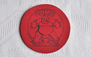 POG SUMO SLAMMERS pelikiekko v.1994 (kumimaista kangasta)