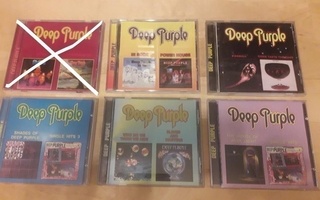 Deep Purple CD 2on1 Takuu. Yksi levy ( 2 albumia ) maksa 12€