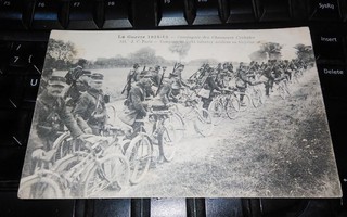 Polkupyörä Pataljoona Marssilla WWI v.1913 PK92