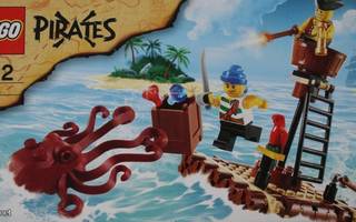 Lego Ohjekirja 6240 Kraken Attackin' ( Pirates )