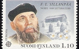 1980 Eurooppa merkki  F. E. Sillanpää 1,10 mk ** LaPe 866
