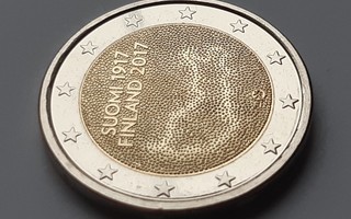 Suomi 2 eur, Suomi, Itsenäisyys 100 v, unc, v. 2017