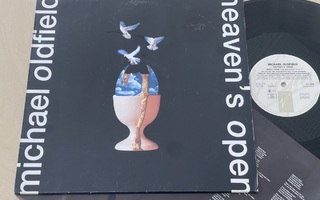 Mike Oldfield - Heaven's Open (MEGA RARE 1991 LP + kuvapuss)