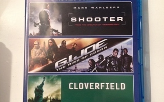 Shooter / G.I. Joe / Cloverfield (Blu-ray)
