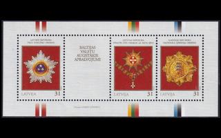 Latvia 725-6BL24 ** Mitaleja (2008)