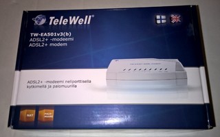 TELEWELL TW-EA501V3 (B) ADSL2+ MODEEMI