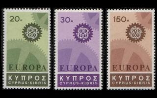 Kypros 292-4 ** Europa (1967)