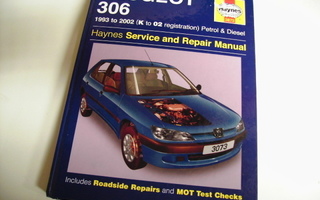 Peugeot 306 1993 - 2002 korjauskirja