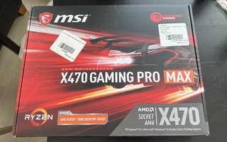 MSI X470 Gaming Pro Max AM4 emolevy