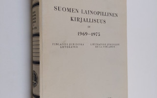 Elisabeth Åström : Suomen lainopillinen kirjallisuus = Fi...