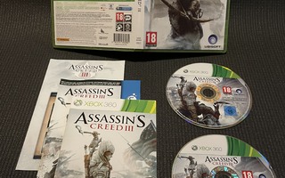 Assassin's Creed III XBOX 360 - CiB