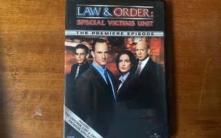 Law & Order Special victim unit The Premiere Episode DVD