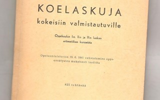 Koelaskuja ja Tuloskirja, 1946.