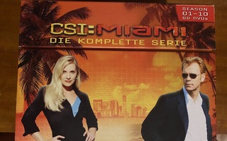 CSI Miami 1-10 Koko Sarja DVD