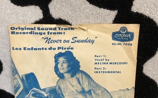 Melina Mercouri – Original SoundTrack Recordings From  7"