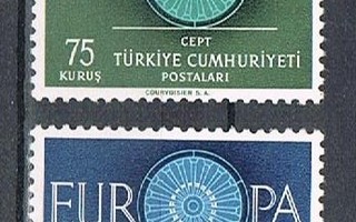 Turkki 1960 - Europa CEPT ++
