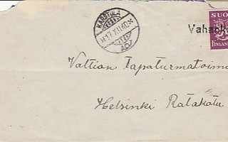 1940, Kirje Karstula, rivileima Vahanka