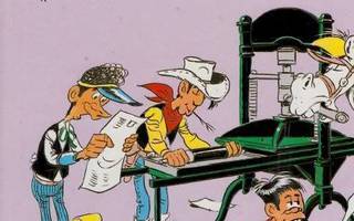 LUCKY LUKE - Daily Star (uusintapainos Egmont)