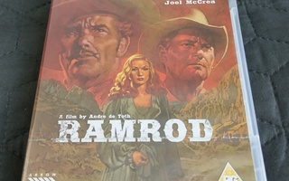 Ramrod - lännen villikissa Blu-ray **muoveissa**
