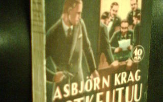 Stein Riverton ASBJÖRN KRAG SOTKEUTUU VAKOILUUN (2 p. 1941)