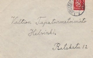 1938, Kirje Orivesi, rivileima  Hoivamäki