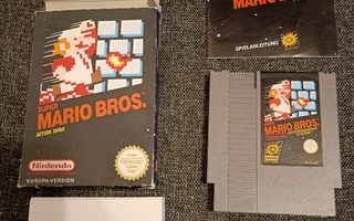 Harvinainen NES Super Mario Bros. CIB