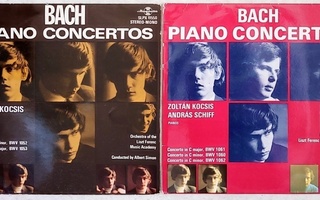 BACH • KOCSIS • SCHIFF – Pianokonserttoja - 2 LP:tä 1976/77