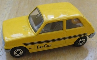 Renault 5 TL LeCar 3D Yellow 1978 Lesney Superfast MB21 1:64