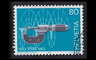 Sveitsi 1248 o Teollisuusyhdistys 100v (1983)