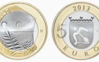 5 Euro UNC Maakuntien rakennukset - Savo – Olavi