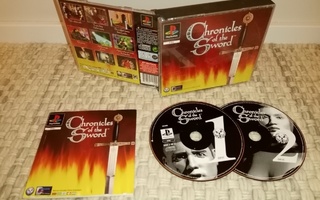Chronicles Of The Sword PS1 (suomiversio, big box)