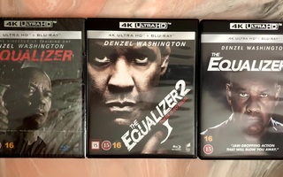 The Equalizer trilogy 4k uhd