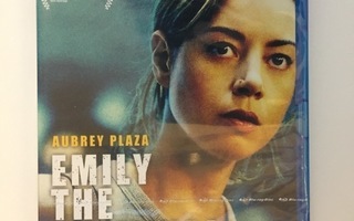 Emily the Criminal (Blu-ray) Aubrey Plaza (2022) UUSI