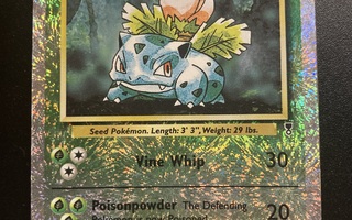 Ivysaur 47/110 pokemon reverse holo rare kortti