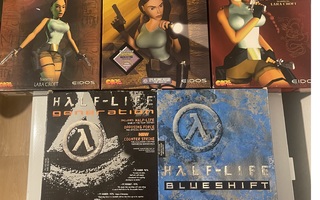 BIG BOX pelipaketti (half-life, tomb raider)