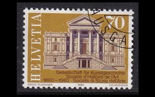 Sveitsi 1172 o Taidehistoriallinen yhdistys 100v (1980)