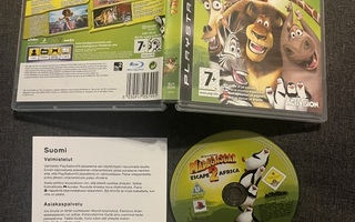 Madagascar - Escape 2 Africa PS3 (Suomijulkaisu)